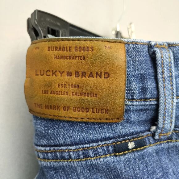Lucky Brand Jeans Men's 38x30 Delo 221 Straight Leg Stretch Denim Relaxed Fit - Picture 3 of 10